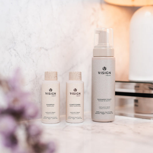 Gift Box Shower Foam + Shampoo + Conditioner | Nature's Best
