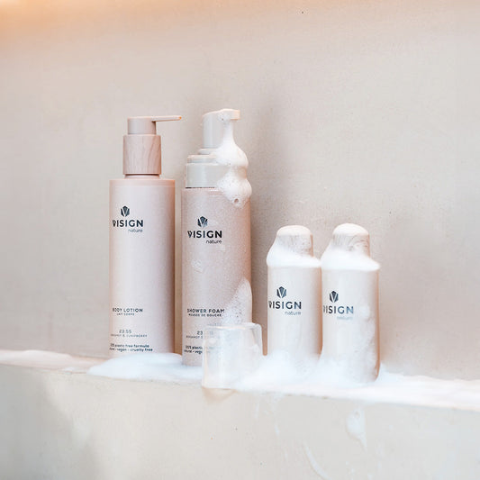 Gift Box Shower Foam + Body Lotion + Shampoo + Conditioner | 23:55