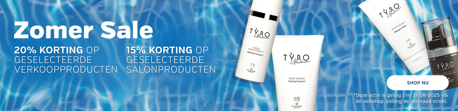 20% KORTING Verkoop TYRO
