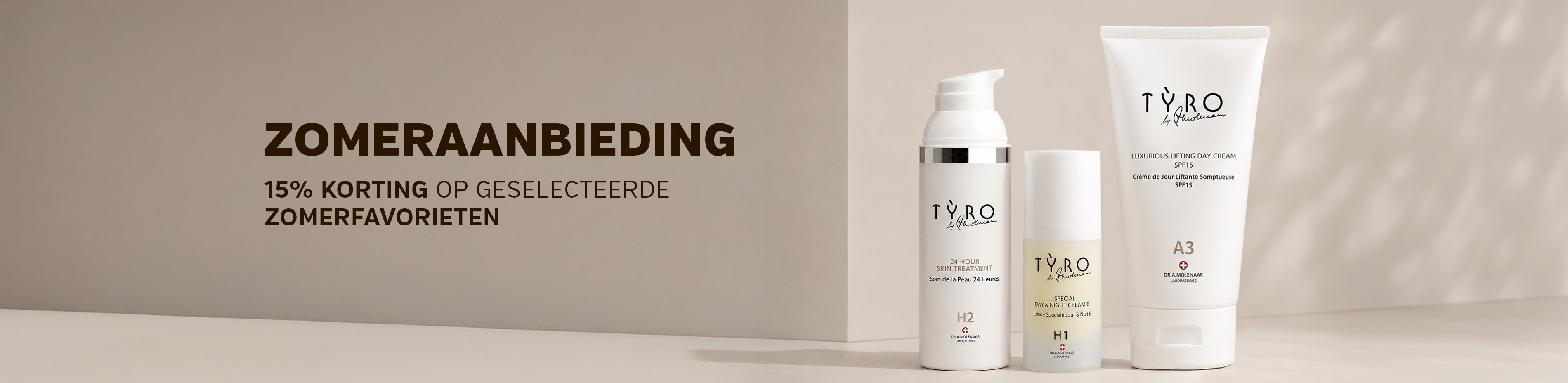 15% KORTING - TYRO